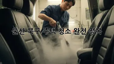 울산 북구 주택🏡 청소🧹 완전 정복! ✨